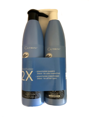 Cutrin Sensitive Shampoo & Balsam 500ml Duo Set 