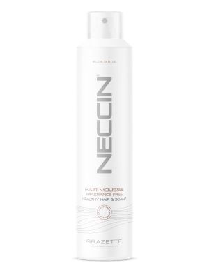 Grazette Neccin Hair Mousse Fragrance Free 300ml 