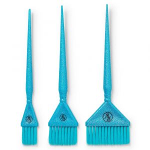 My Professional Azur Blue Glitter Tint Brush Set